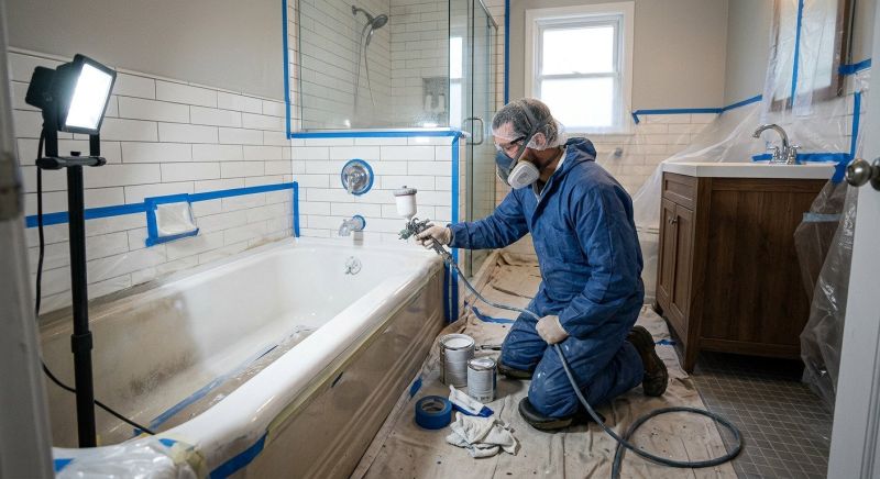 Porcelain Tub Resurfacing in Wausau, WI